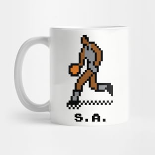 8-Bit Basketball - San Antonio Mug